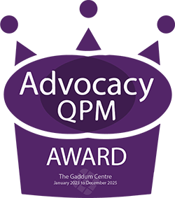 QPM AWARD The Gaddum Centre colour
