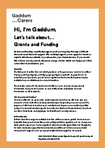 Grants and Funding Factsheet