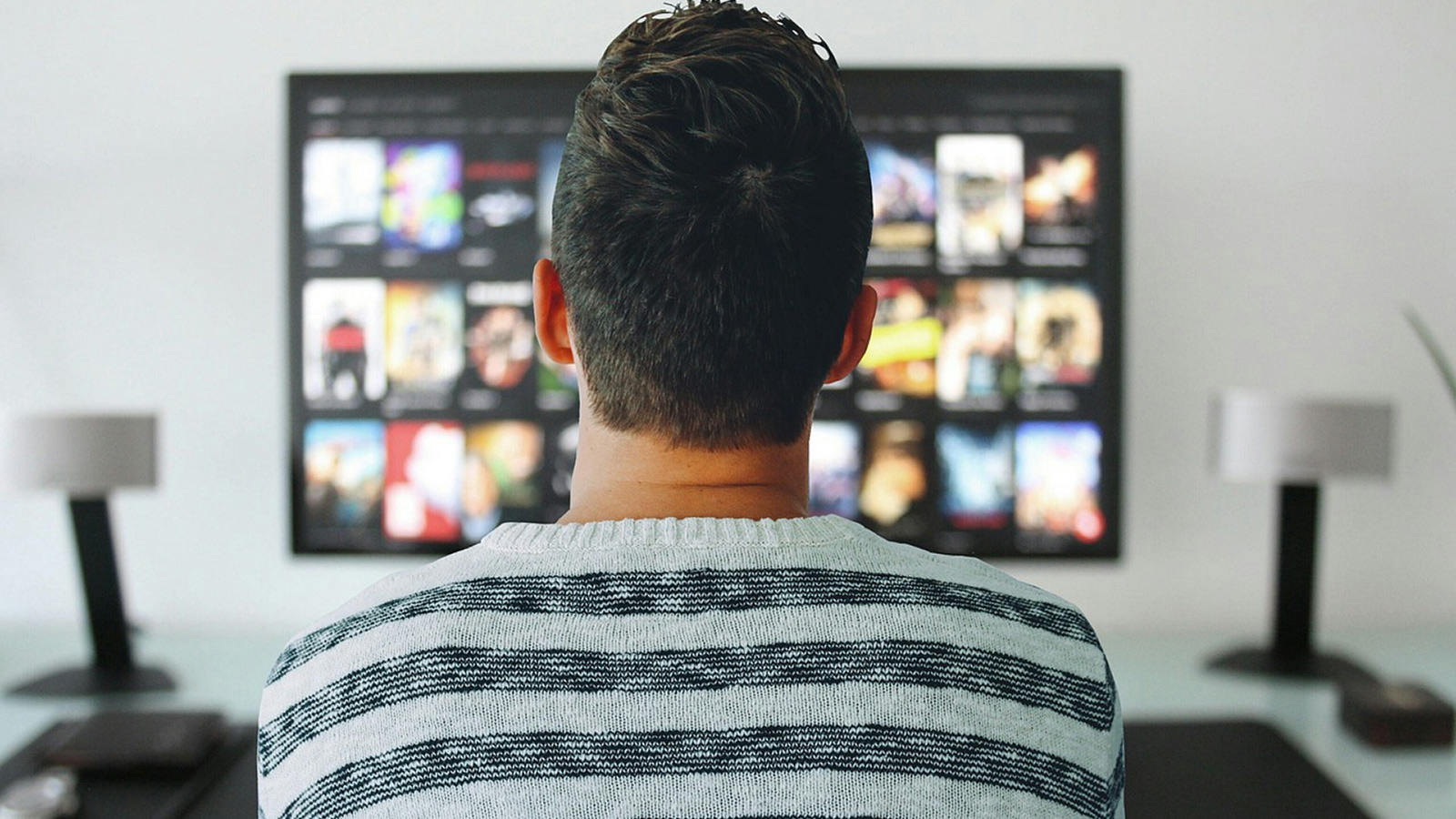 Watching a film